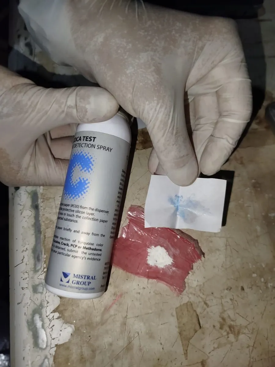 El operativo fue ordenado por la Justicia Federal y se concret&oacute; en un sector rural de General Roca. Foto: Polic&iacute;a de R&iacute;o Negro