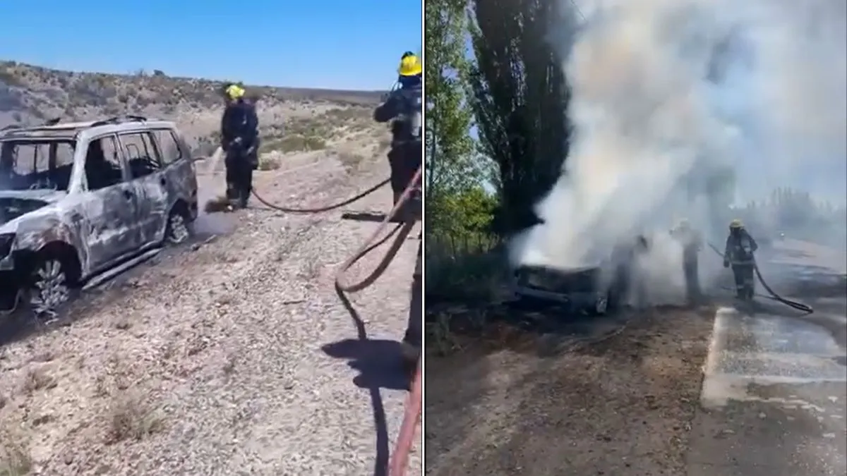 VIDEO | Extraña coincidencia de dos vehículos incendiados por causas ...