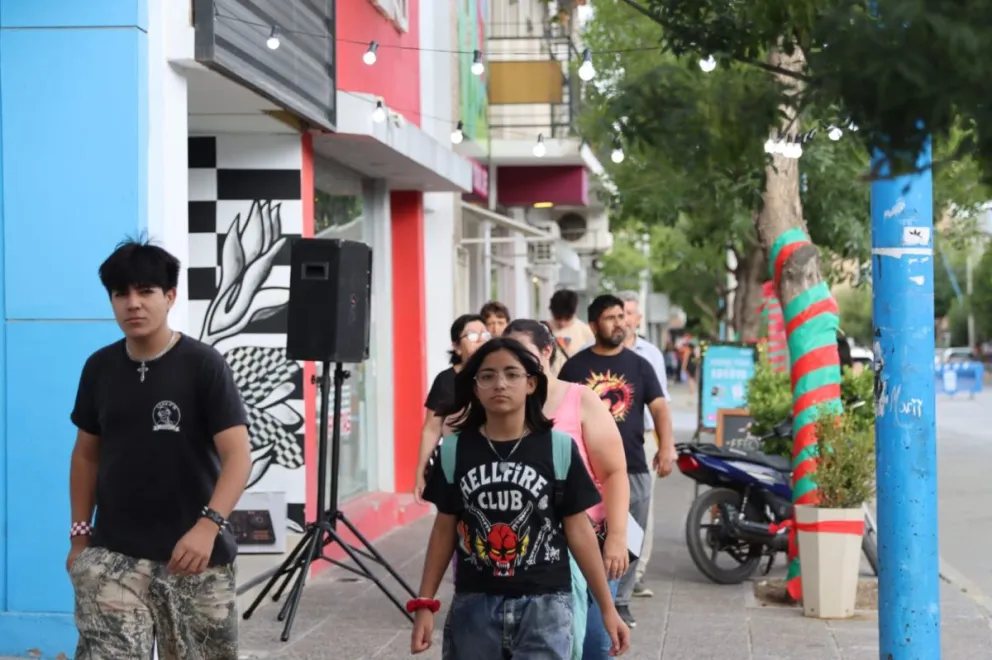 Comerciantes de la ciudad afirman que las ventas disminuyeron respecto al año pasado.Foto: Tania Domenicucci-ANR