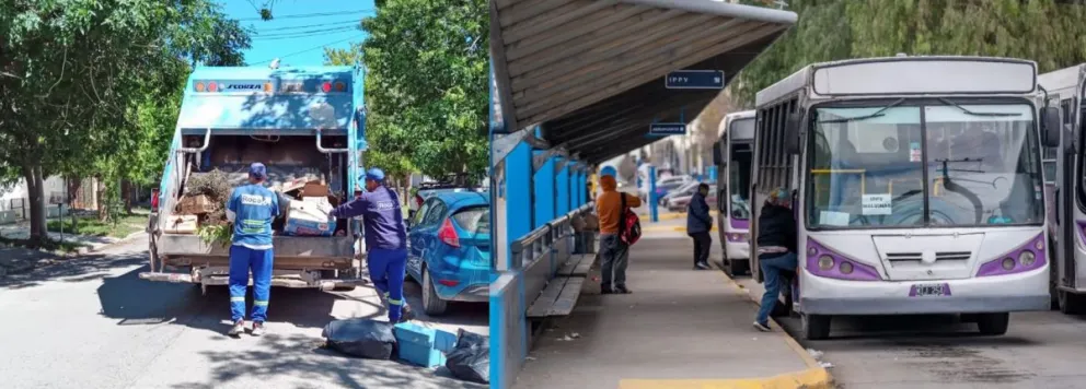 Durante todo el miércoles, los horarios de los diferentes servicios serán normales hasta después de las 14:00. Foto cortesía