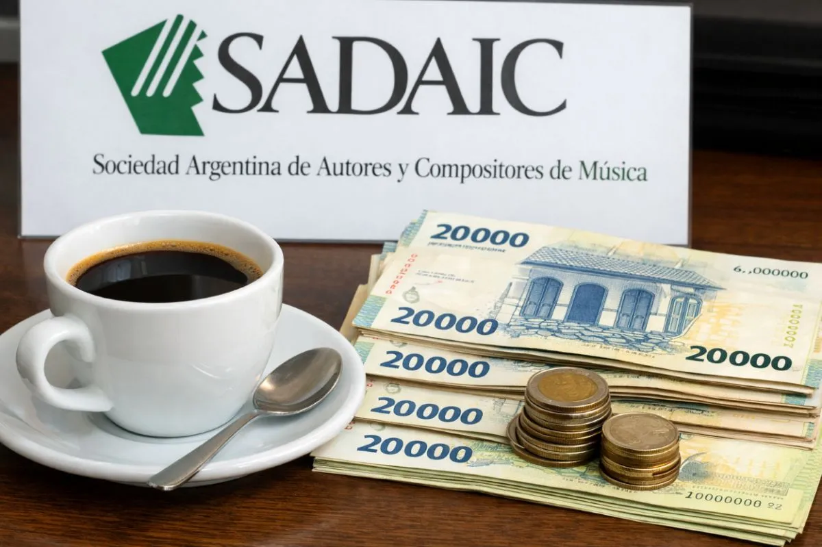 Tiene que pagar a Sadaic el valor de 820 cafés por reproducir música ...