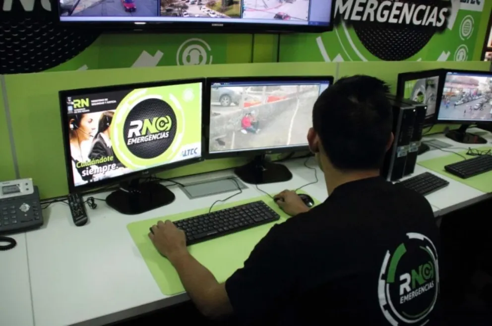 El edificio donde funciona el Centro de Monitoreo 911 de General Roca será ampliado y refaccionado tras la apertura de sobres de la licitación. Foto: archivo