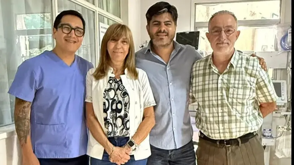 La Unidad de Cuidados Intensivos Pediátricos (UCIP) del hospital López Lima. Foto: Gobierno de Río Negro