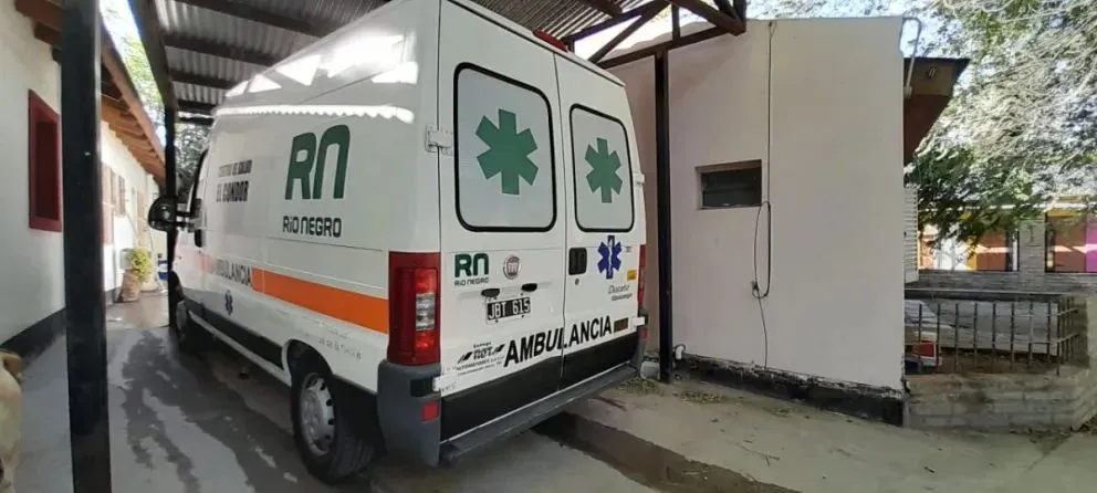 Asistió a las víctimas el personal y ambulancia de El Cóndor. Foto archivo.