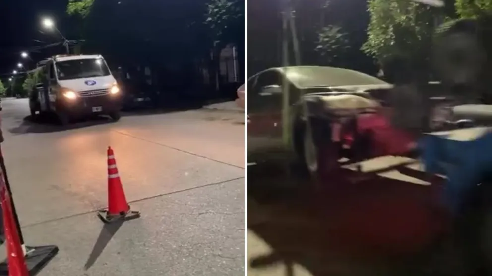 El siniestro vial ocurrió en inmediaciones al barrio Brentana. (Foto gentileza)