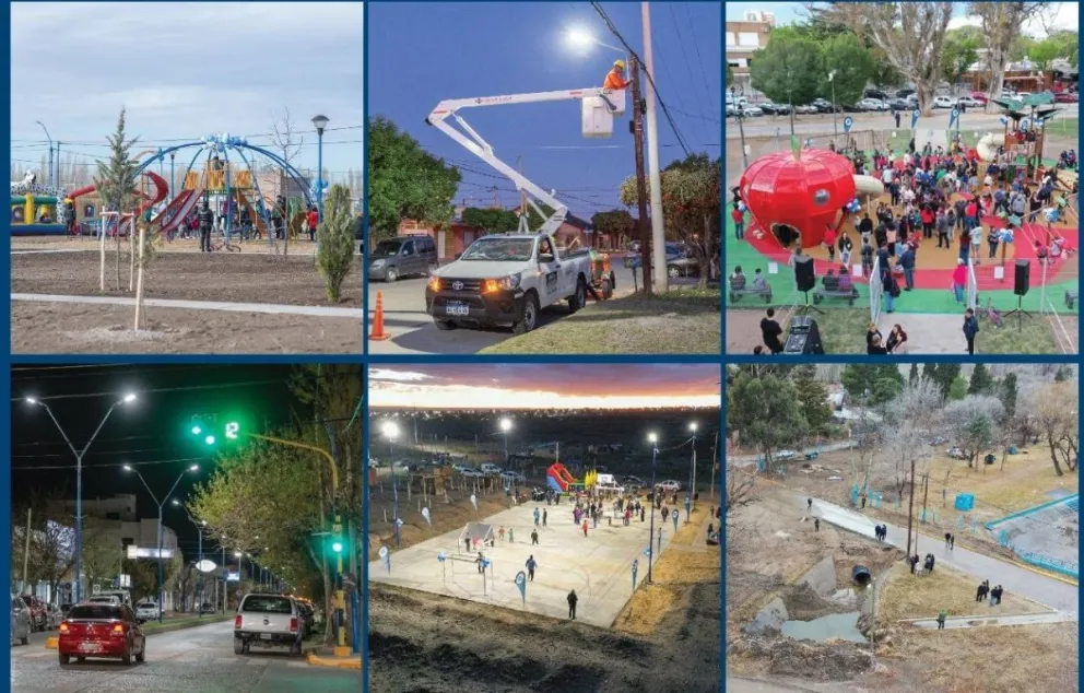 Destacó 16 obras que comenzaron y finalizaron durante el 2025. 