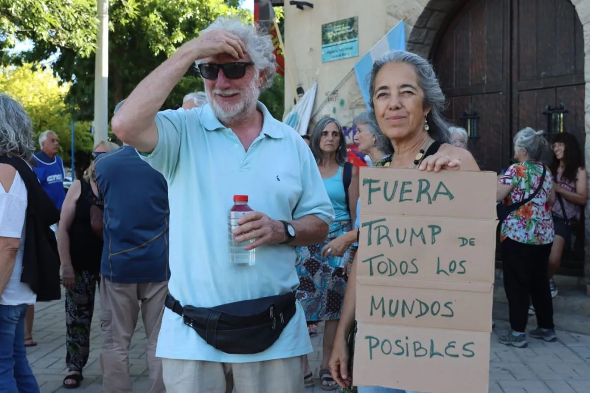 El repudio contra Donald Trump fue central. Foto: Tania Domenicucci