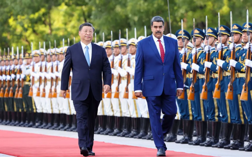 Nicolás Maduro y Xi Jinping se reunieron en China en 2023. 