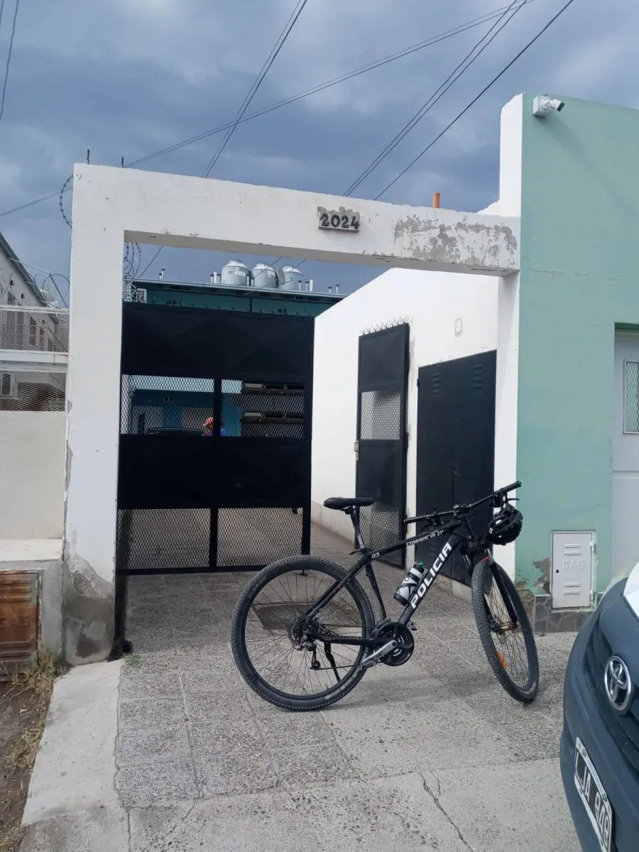 Fue detenido tras robar una moto. Foto: Polic&iacute;a R&iacute;o Negro.