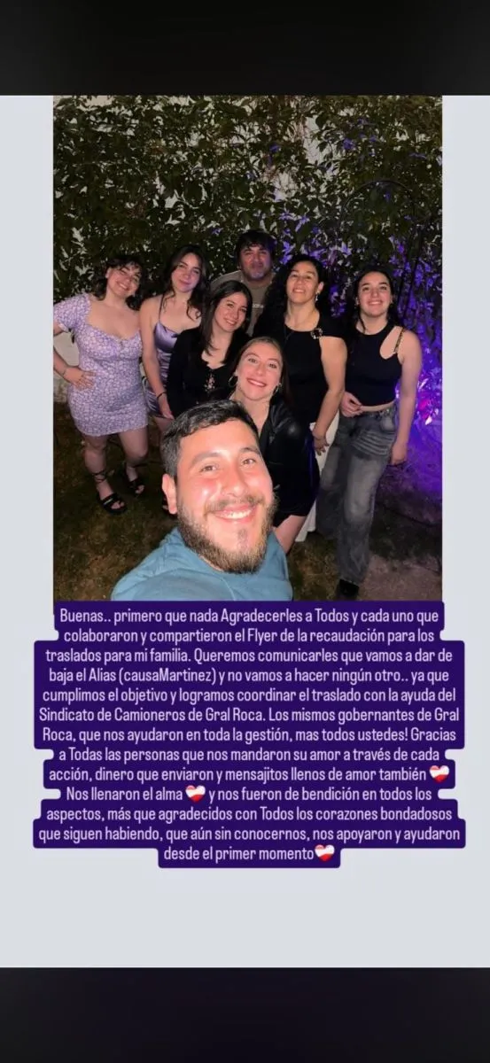 &ldquo;Cumplimos el objetivo y logramos coordinar el traslado&rdquo;, se&ntilde;alaron los familiares de las v&iacute;ctimas. Foto: redes