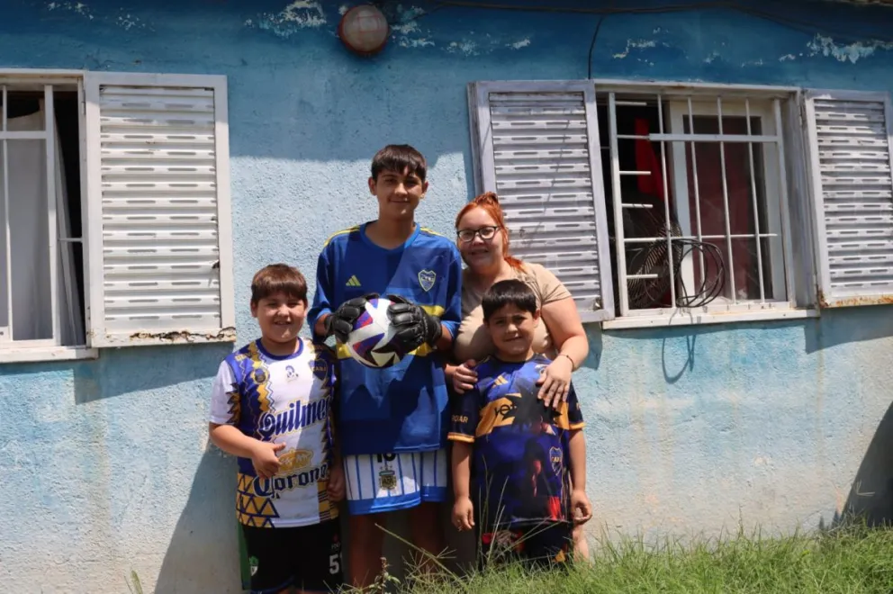 Tahiel Loncon juega actualmente en Argentinos del Norte. Foto Tania Domenicucci-ANR
