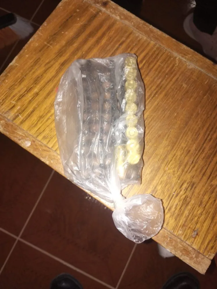 El procedimiento se realizó en un domicilio ubicado sobre calle Resistencia, en cumplimiento de una orden emitida por la Justicia. Foto: Policía de Río Negro