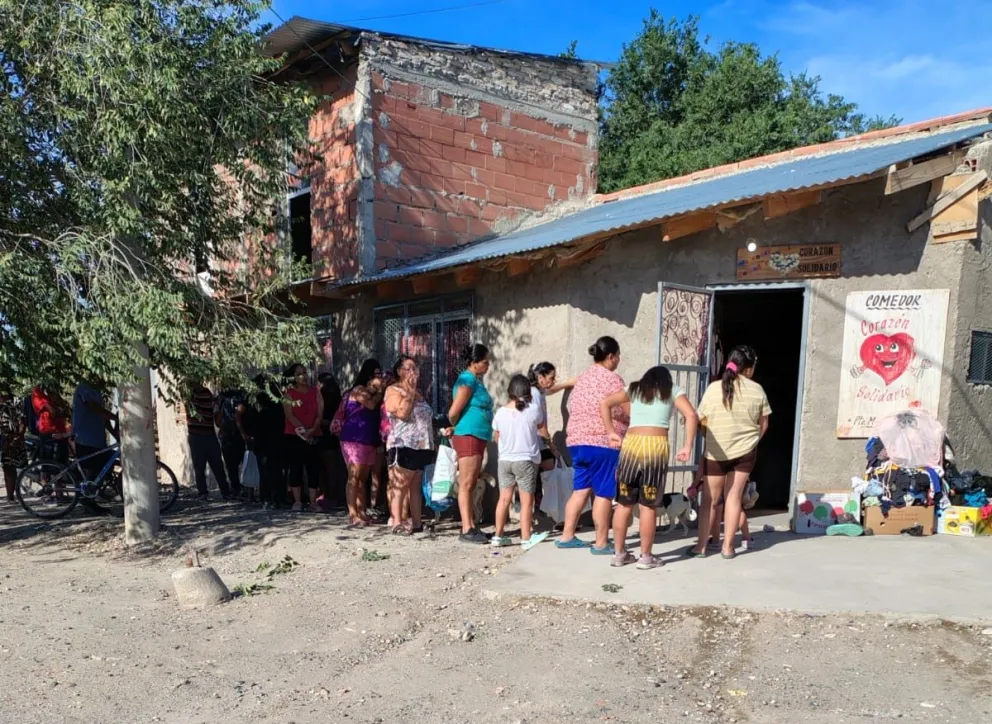 El merendero busca sostener la provisión de viandas de más de 100 familias. (Foto: Gentileza)