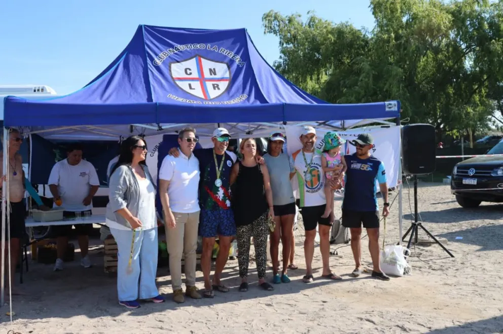 Los hermanos Rodríguez siguen a la cabeza en la categoría Dupla K2 Caballeros Master C. (Foto Tania Domenicucci)