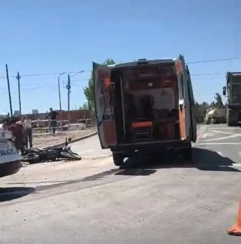 El tránsito en la zona se vio parcialmente afectado durante varias horas. (Foto: gentileza)