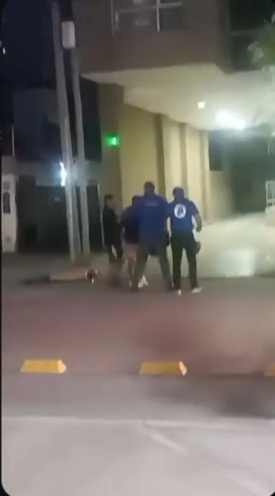 El episodio se registró durante un control en la zona del Canalito y se suma al ocurrido hace una semana en cercanías del lugar, donde una mujer agredió a dos agentes. Foto cortesía