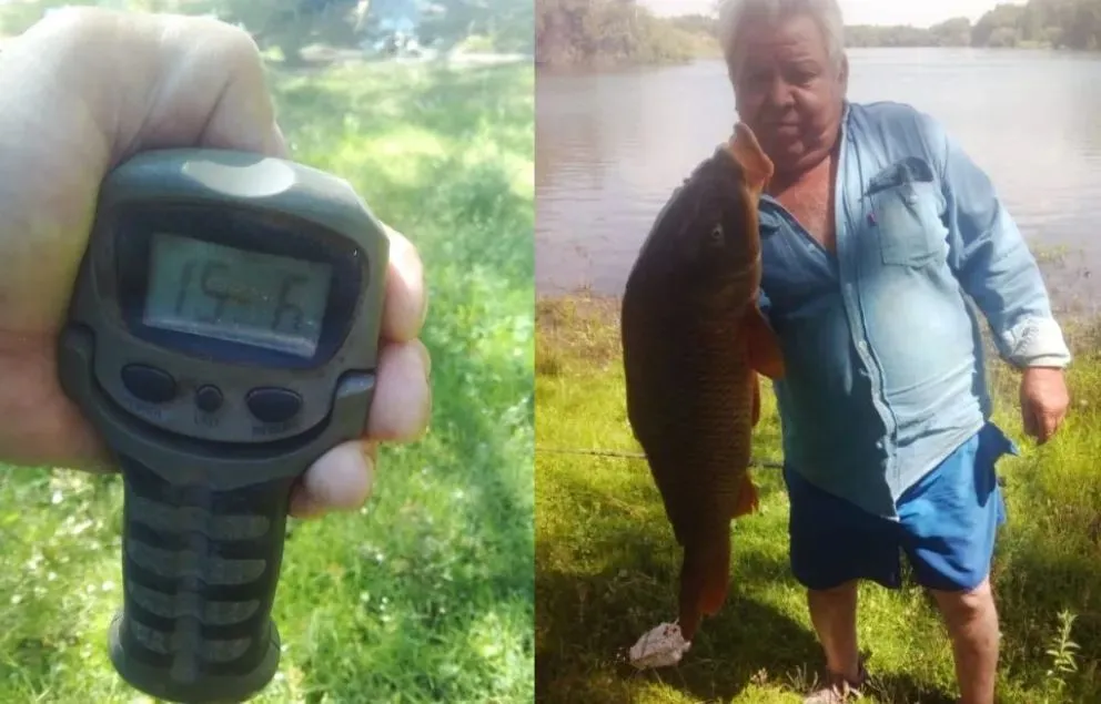 El vecino comentó que la llevó al pueblo para mostrarla y que los vecinos le saquen fotos. (Foto: Gentileza)
