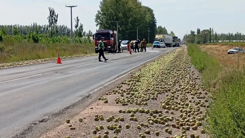 La mañana de este viernes se transformó en una verdadera pesadilla para los automovilistas que circulaban por la región. (Foto: Gentileza)