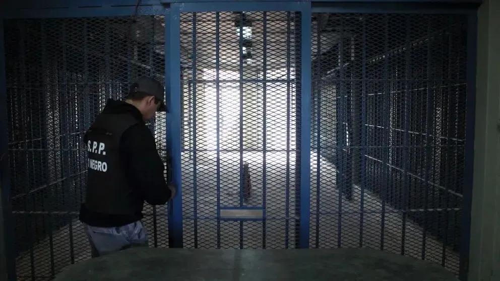 La droga no logró ingresar a la unidad. (Foto: gentileza Gobierno de Río Negro)