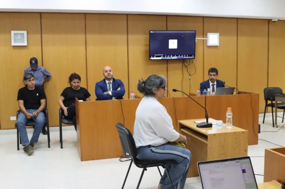 Ana María Ortiz, médica anestesióloga del Sanatorio Juan XXIII,  testigo convocada por la defensa del anestesiólogo Mauricio Atencio Krausse . Foto: Tania Domenicucci-ANR