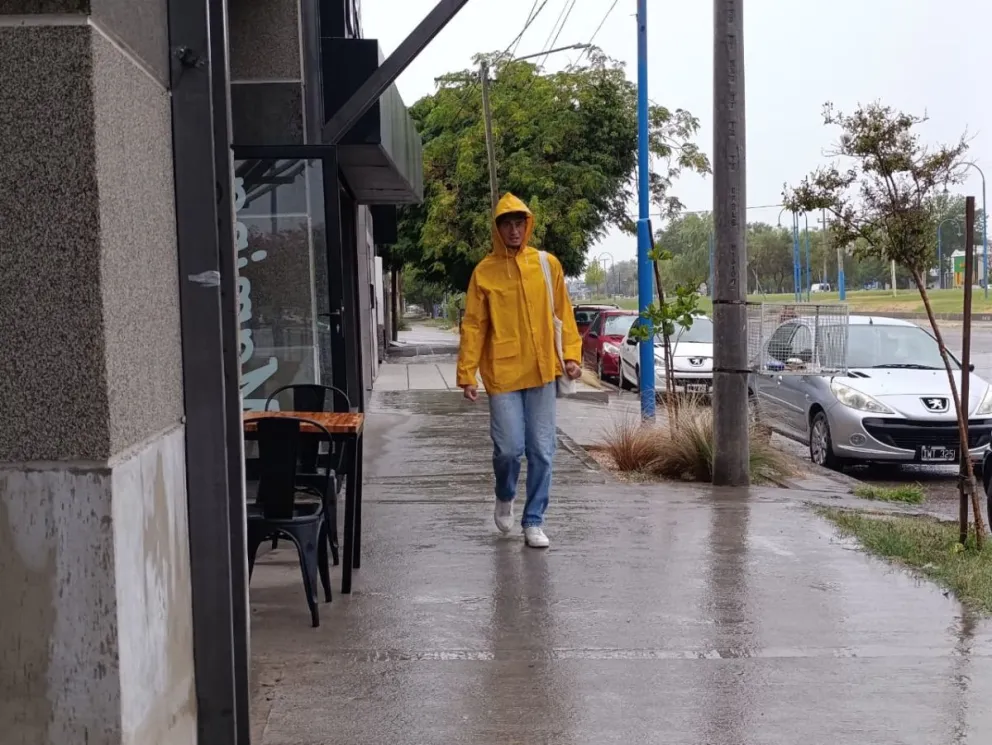 Se esperan valores de precipitación acumulada entre 10 y 15 mm. (Foto Tania Domenicucci)