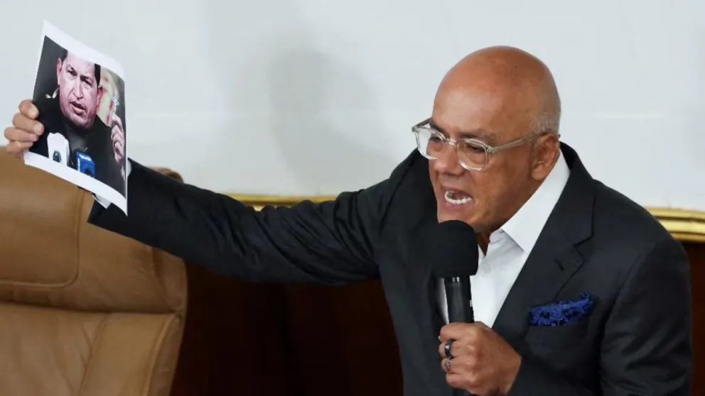 El presidente de la Asamblea Nacional, Jorge Rodríguez.