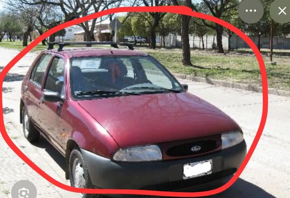 El robo ocurrió en el sector de las 500 Viviendas, en la zona de las 500 viviendas, cuando se robaron un auto similar al de la foto. Foto: ilustrativa.