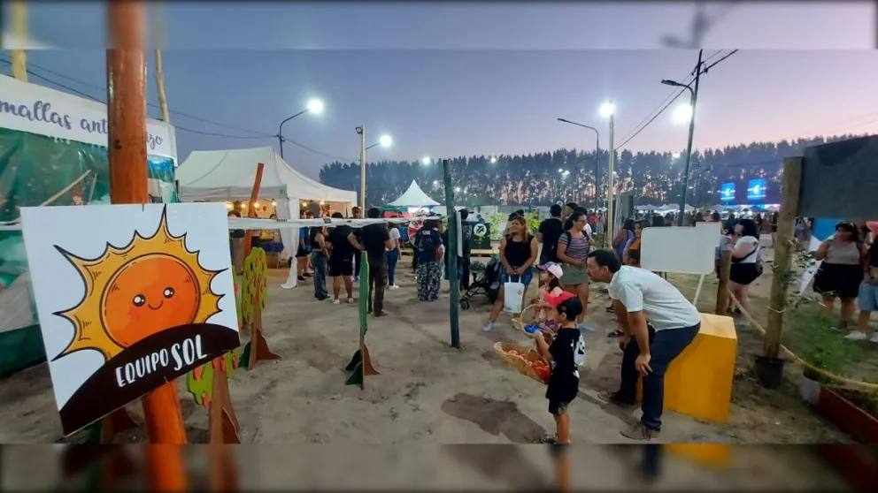 El año pasado, el INTA recibió la visita de muchas familias. Foto: Inta Roca