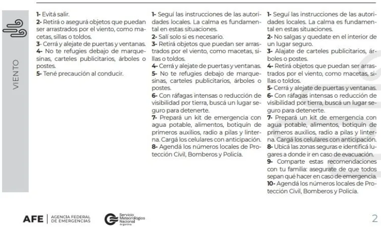 Qu&eacute; significa el doble naranja. Foto: SMN