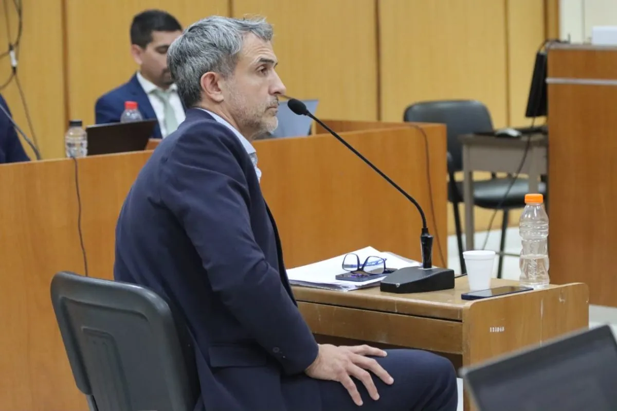 El m&eacute;dico forense Ariel Bustos fue preciso sobre el rol del anestesista. Foto: Tania Domenicucci-ANR