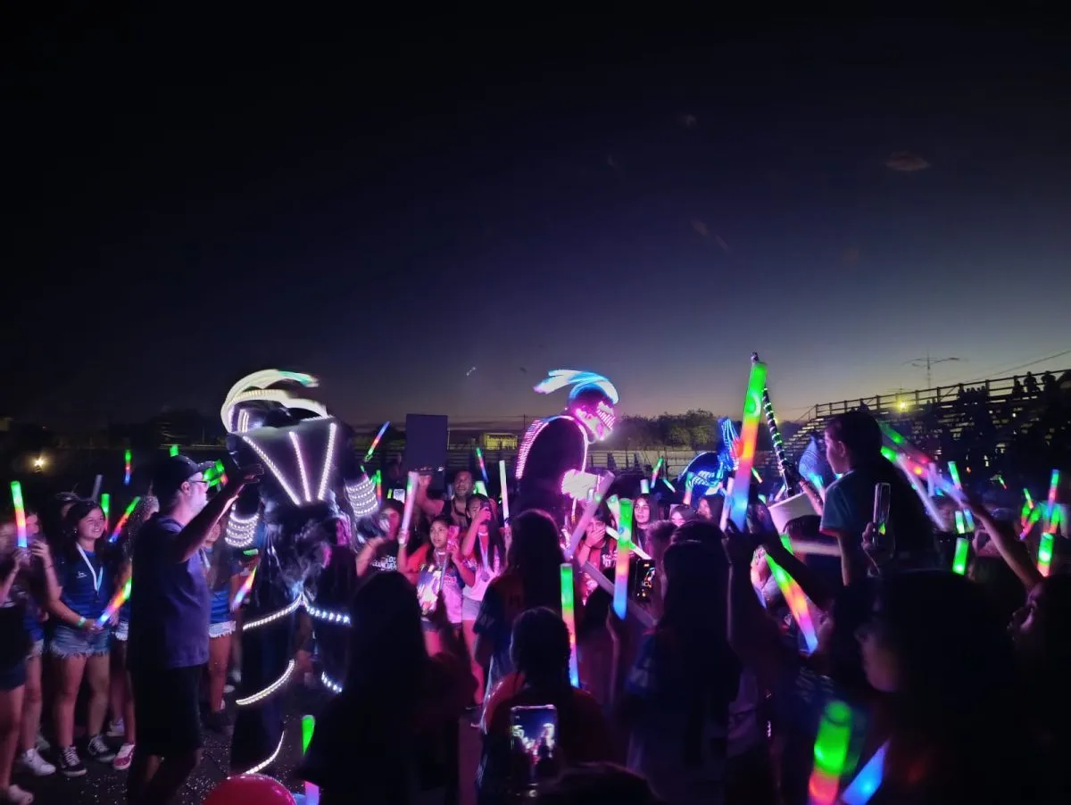 Parte del gran cierre de la inauguraci&oacute;n. Foto: Tania Domenicucci