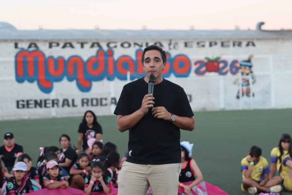 Nahuel Astutti, secretario de Deporte de R&iacute;o Negro. Foto: Tania Domenicucci