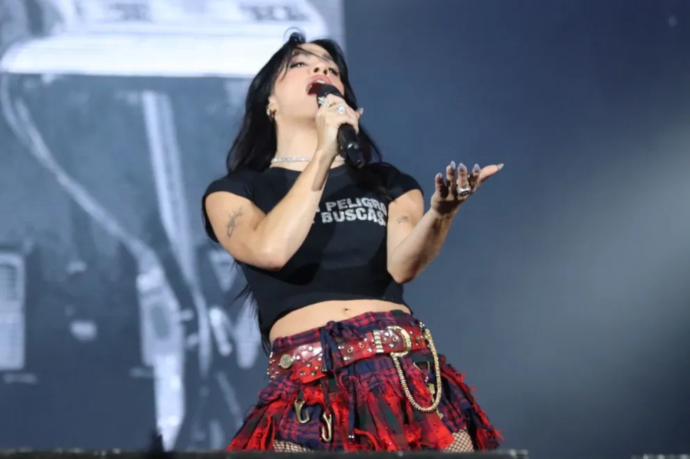 Lali Esposito arrancó con "Lokura" y cerró con su principal hit "No me importa". Foto Tania Domenicucci-ANR