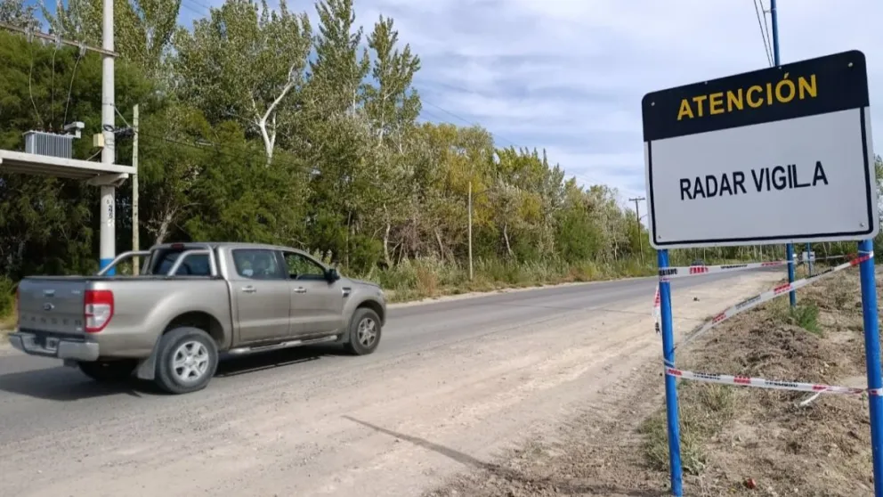 Van a colocar un radar en 25 de Mayo y Don Bosco. (Foto Tania Domenicucci)