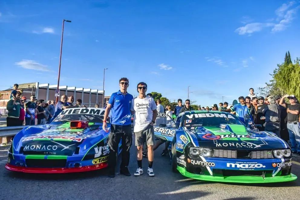 Comienza la acción en Viedma. Foto: Vanesa Schwemmler para NoticiasNet.
