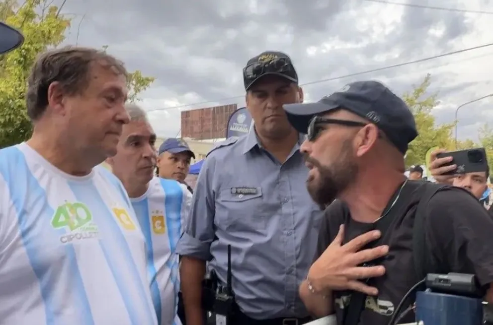 "Vos no sos policía, así que no me voy a juntar con vos” Imagen CIPO360