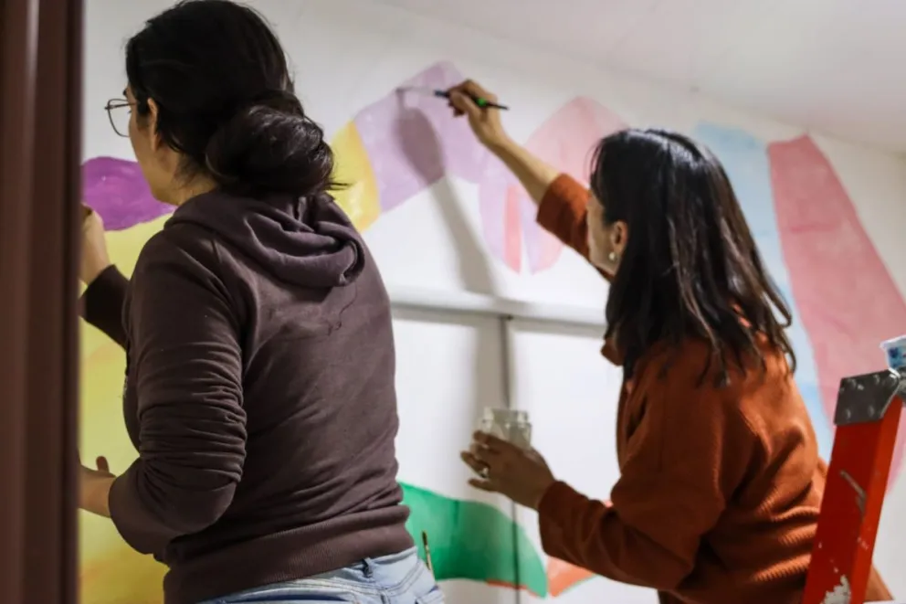 El hospital planea realizar capacitaciones continuas para el personal. Foto ANR Tania Domenicucci
