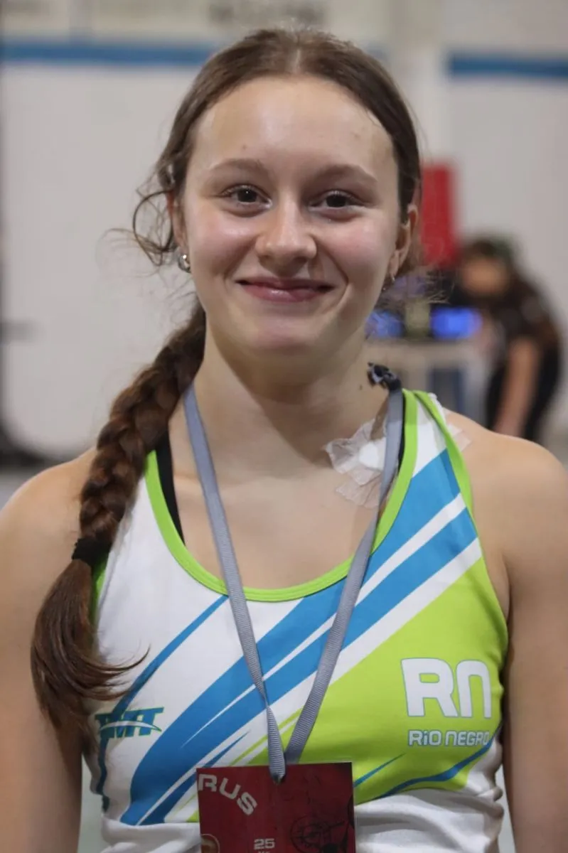 La joven atleta barilochense es parte de la delegaci&oacute;n argentina que participar&aacute; de los juegos suramericanos en Panam&aacute;. Foto: Tania Domenicucci