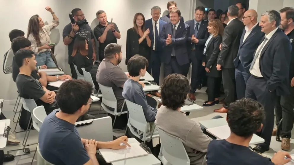 El Instituto Vaca Muerta fue inaugurado con la presencia de funcionarios, empresarios y referentes del sector energético. Foto: gentileza