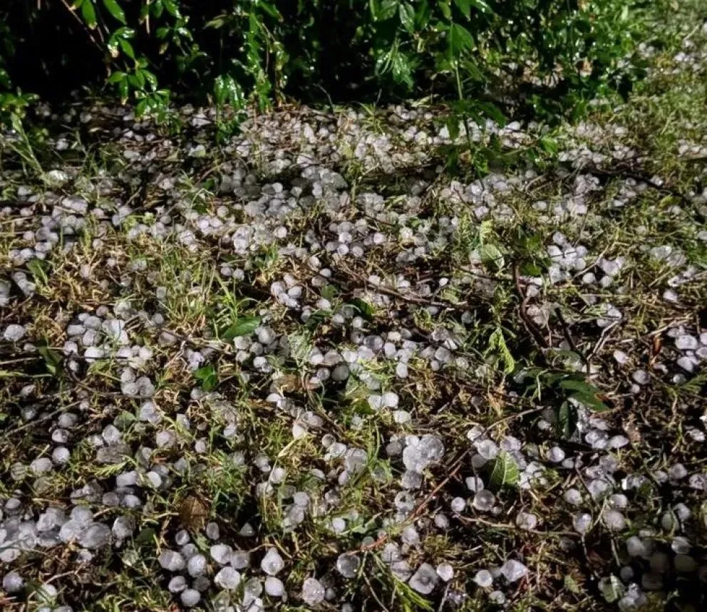 El fenómeno climático se registró pasadas las 20 hs y obligó a desplegar un amplio operativo de emergencia. Foto: gentileza