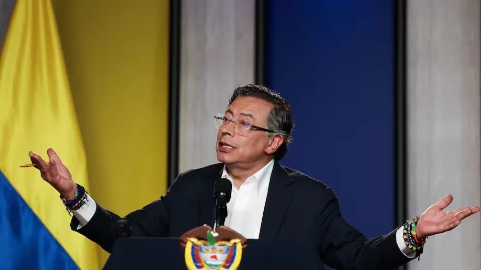 Gustavo Petro, presidente de Colombia. Foto: REUTERS
