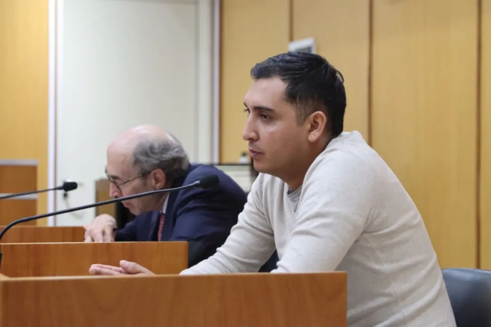 La victima pidió una condena justa y remarcó que el acusado no debería seguir ligado a la fuerza policial. Foto Tania Domenicucci-ANR