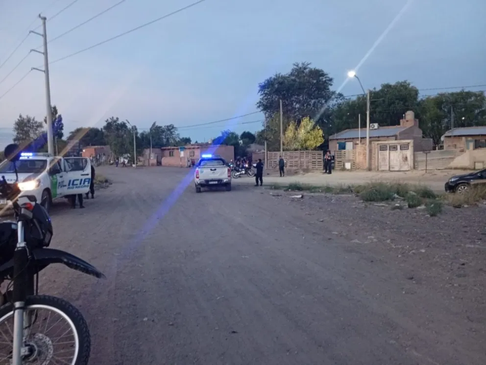 En el hecho intervino la Brigada Motorizada. Foto gentileza 