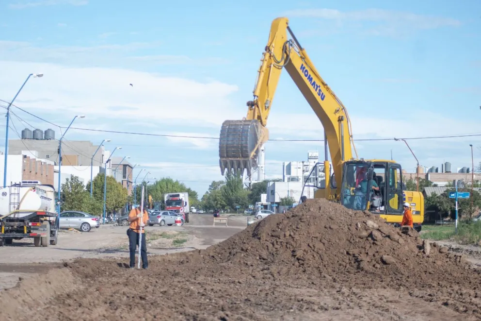 Los trabajos serán financiados por todos los vecinos de la ciudad. Foto gentileza municipio de Roca 
