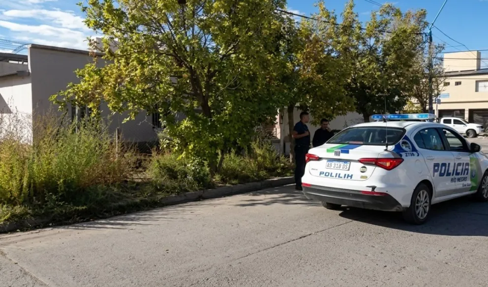 La custodia policial permanece en el lugar. Foto Somos El Valle 