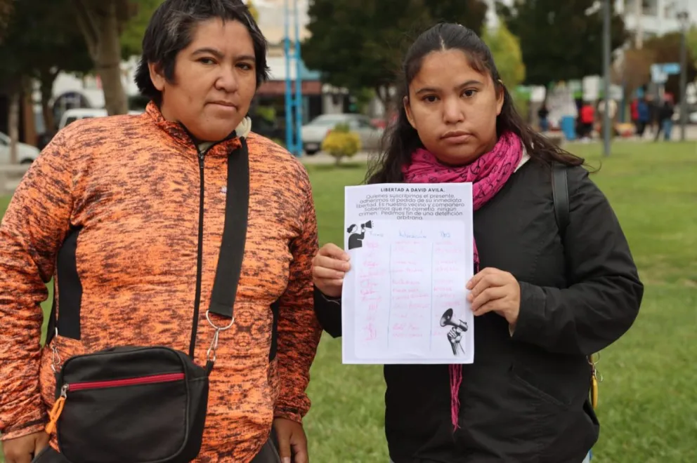 La familia del joven detenido exigen su inmediata liberación. Foto: Tania Domenicucci