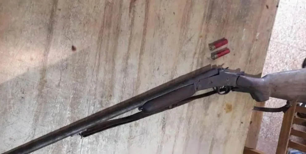 El arma quedó secuestrada en el marco de la investigación. Foto gentileza