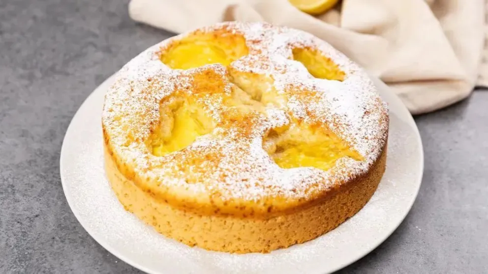 Torta nua hecha en casa. 