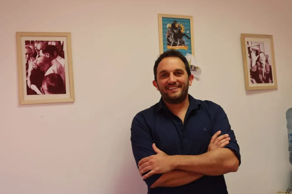 El concejal Nicolás Paschetta aseguró que el nuevo Consejo de Juventudes busca que “nadie hable por los jóvenes, sino que ellos mismos definan sus necesidades”. Foto Tania Domenicucci-ANR