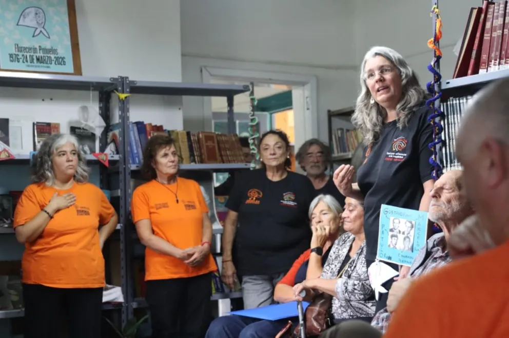 También estuvieron compartiendo la jornada, referentes de la Red por el Derecho a la Identidad. (Foto: Tania Domenicucci. ANRoca)